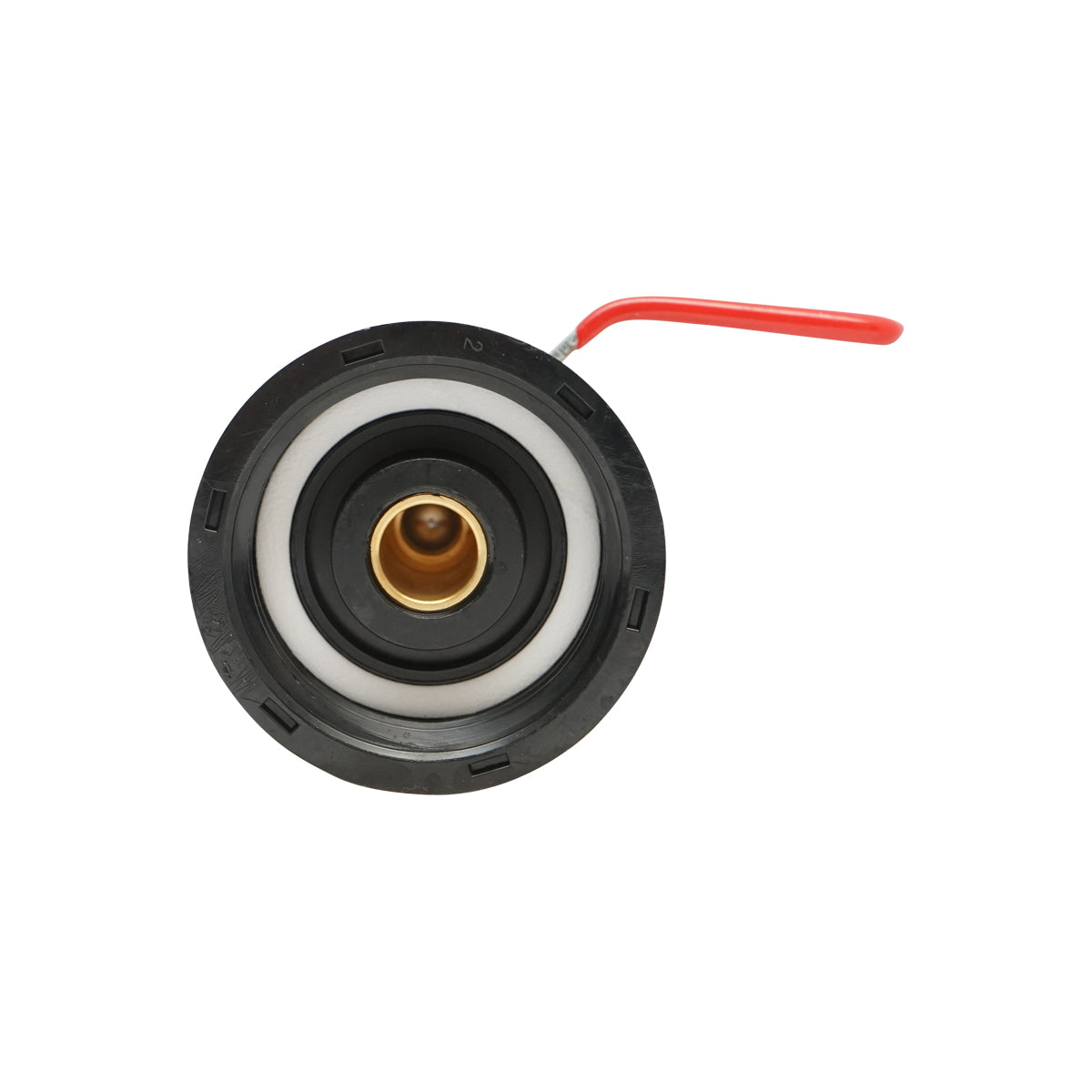 IBC tartály sárgaréz csap, S60x6x1/2, 60 mm külső menetes