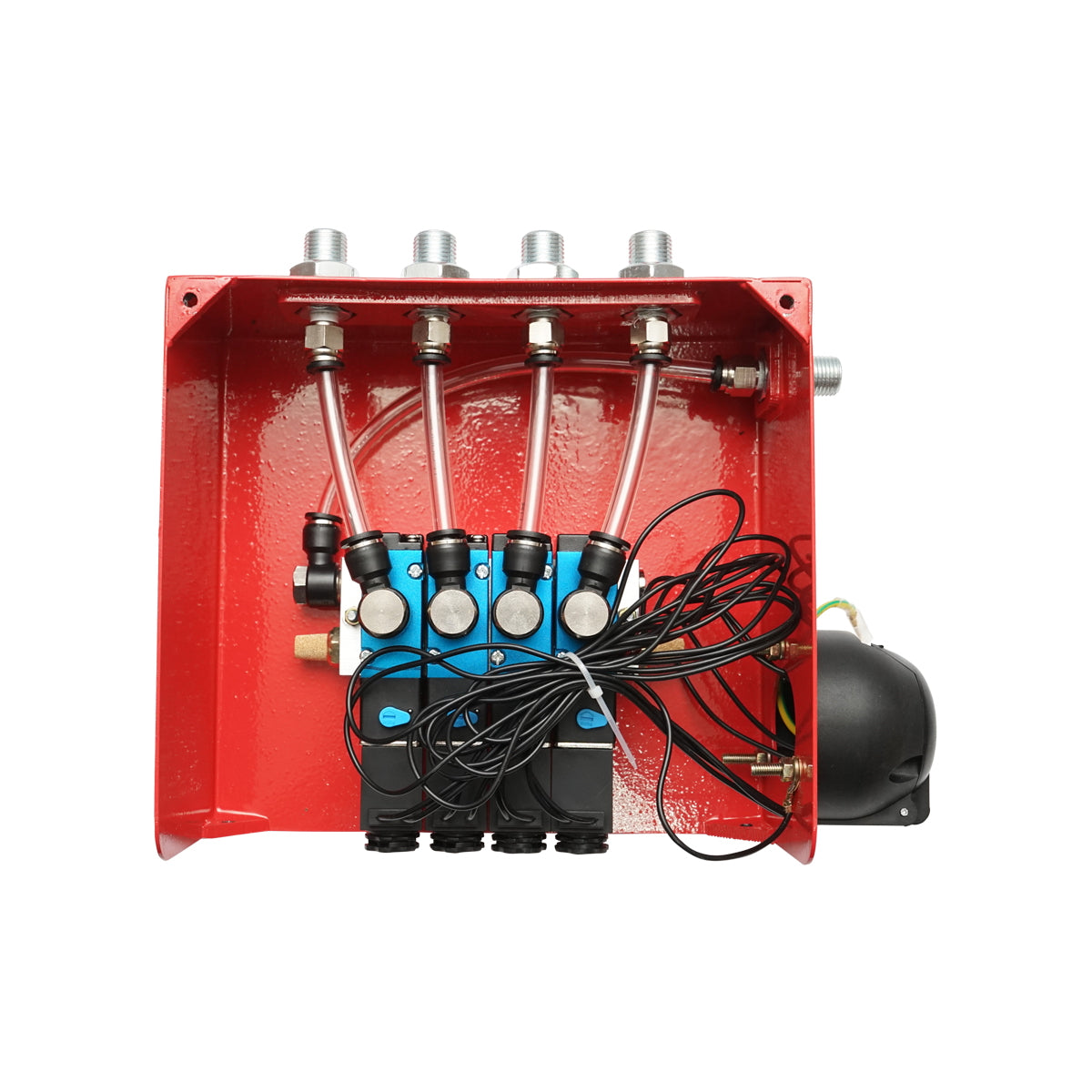 Elektromágnesszelep vezérlőegység csörlőhöz, 24V, 2 zárt / nyitott, erdészeti traktorhoz