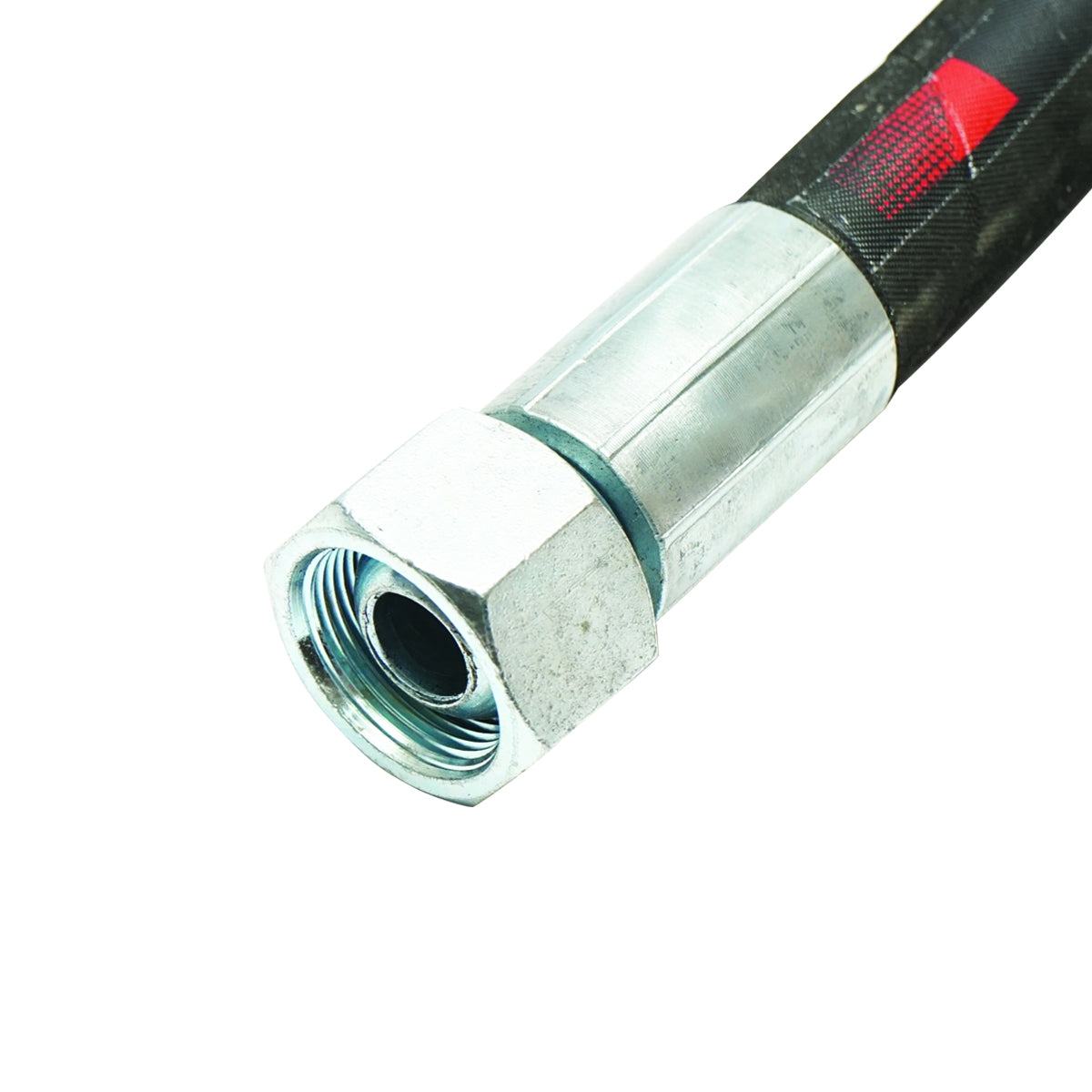 Sajtolt hidraulikatömlő DN16 2SN 1800 mm Erdei traktorhoz