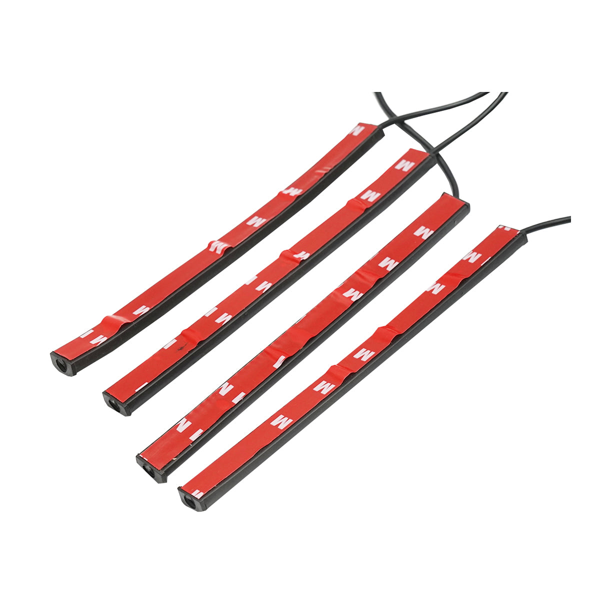 Belső RGB LED hangulatvilágítás készlet autóba, 12V/6A, távirányítóval