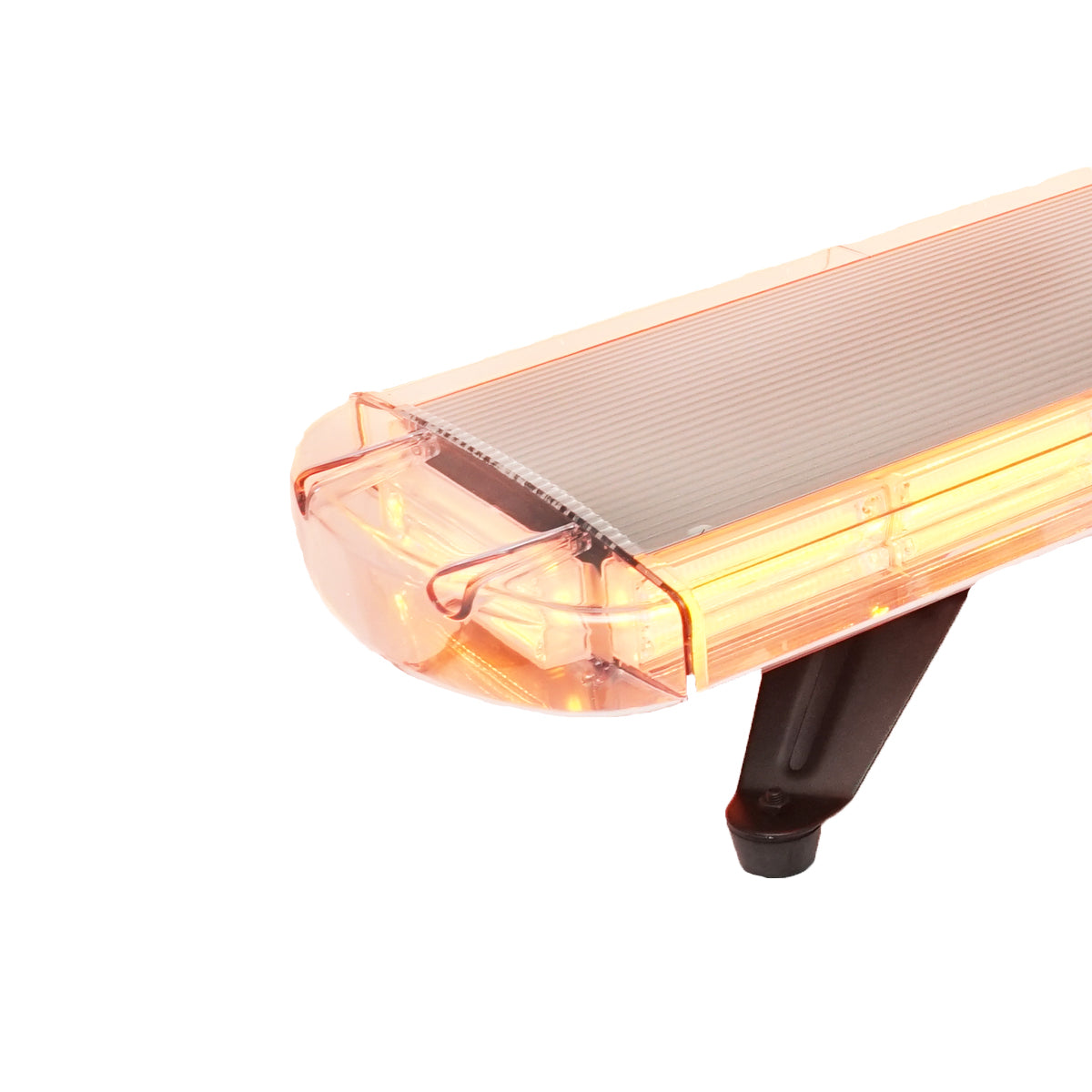 Fényhíd, villogó lámpasor, 12V, 22 db sárga fényű modul, beépített hangjelzéssel, méret: 1180x210x68 mm, Breckner Germany