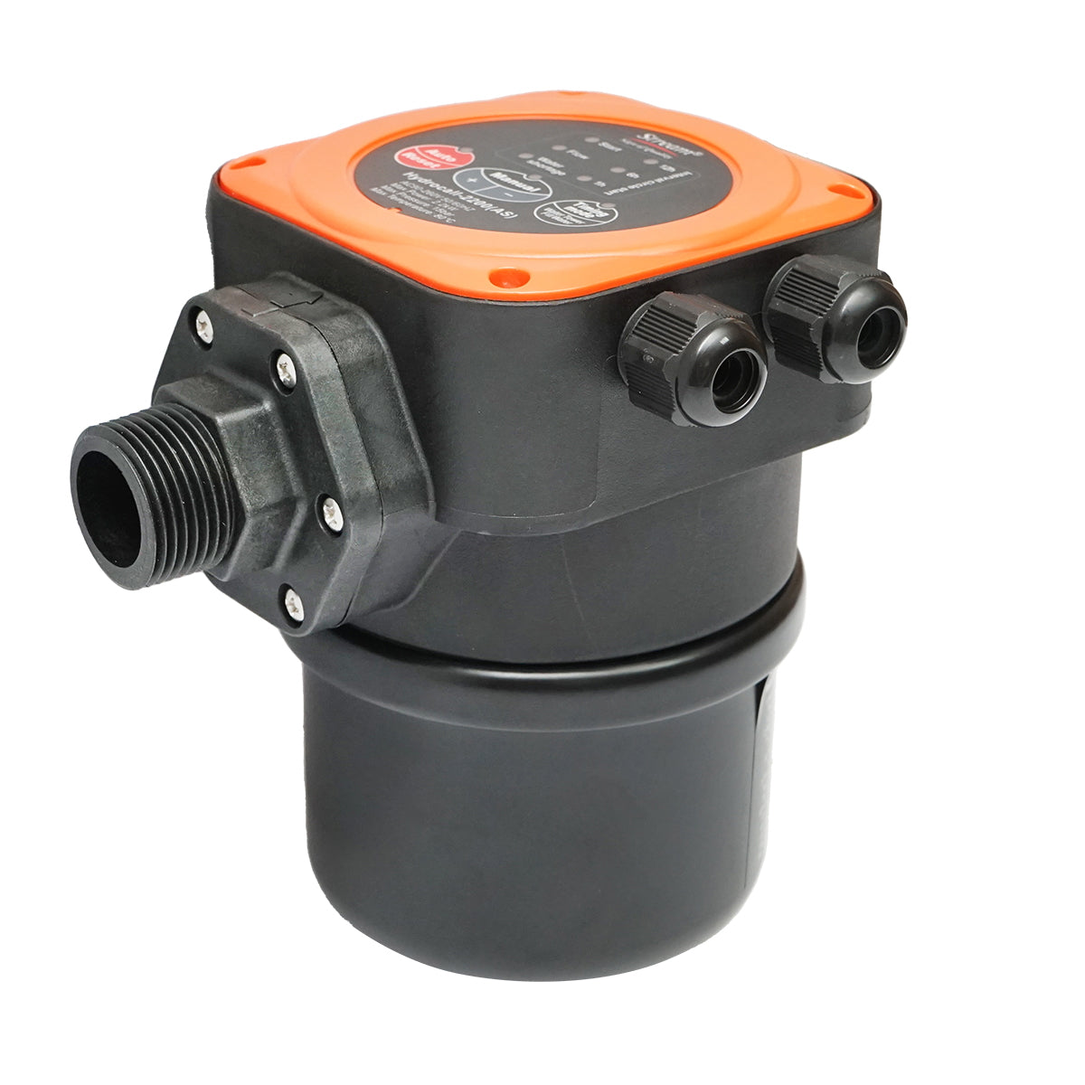 AUTOMATIKUS ELEKTRONIKUS NYOMÁSKAPCSOLÓ 2,2KW, 220V VÍZSZIVATTYÚHOZ, 15 BAR, BEÉPÍTETT TARTÁLY 1L HYDROCALL-2200AS