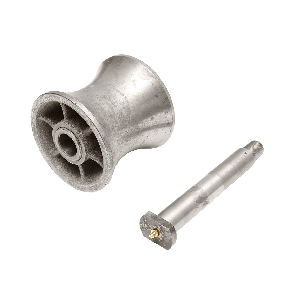 Vízszintes csörlőgörgő 140 mm, 30 mm tengellyel, erdészeti traktorhoz