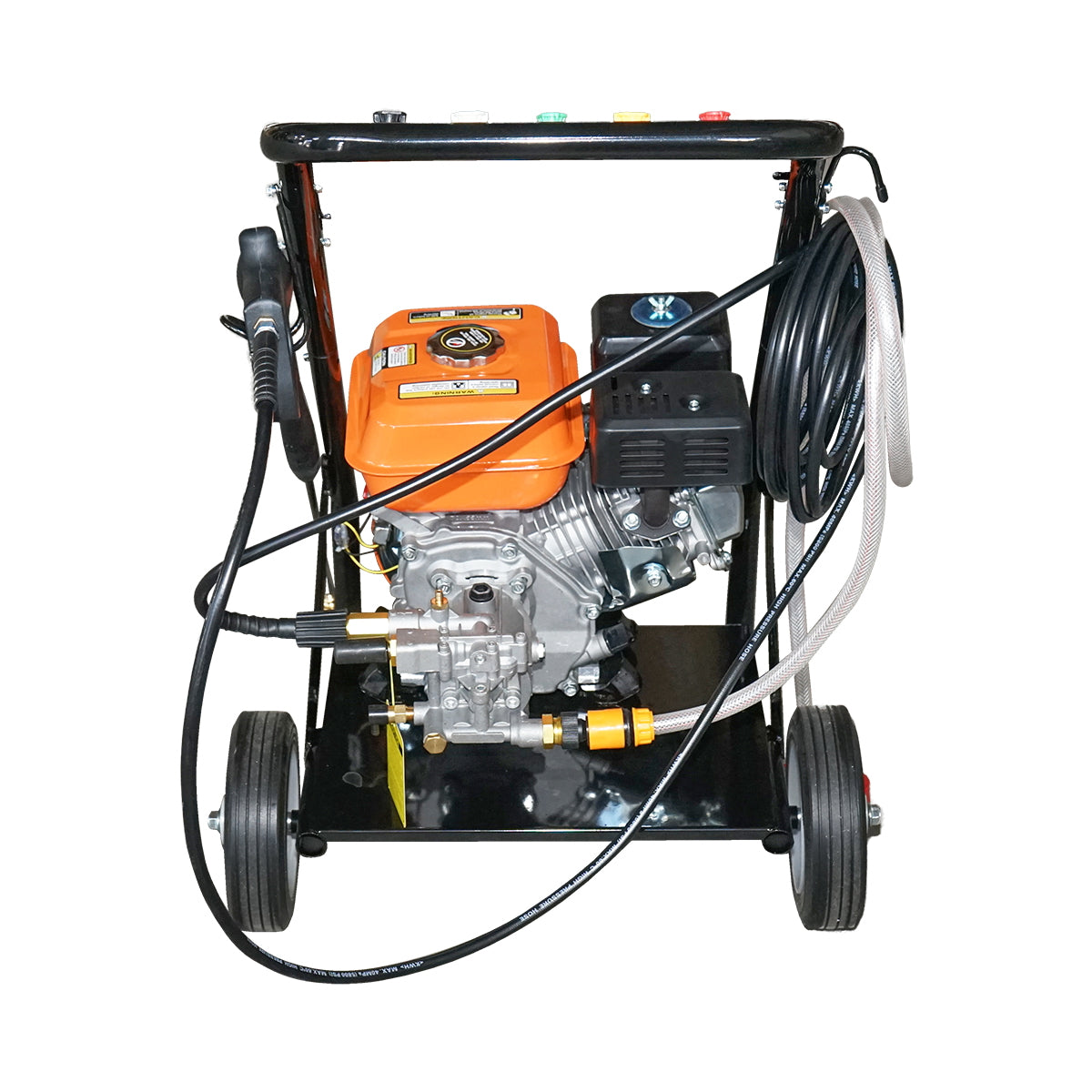 MAGASNYOMÁSÚ MOSÓ 7.5 LE 20 MPA TÖMLŐVEL ÉS SZÓRÓPISZTOLLYAL THOR