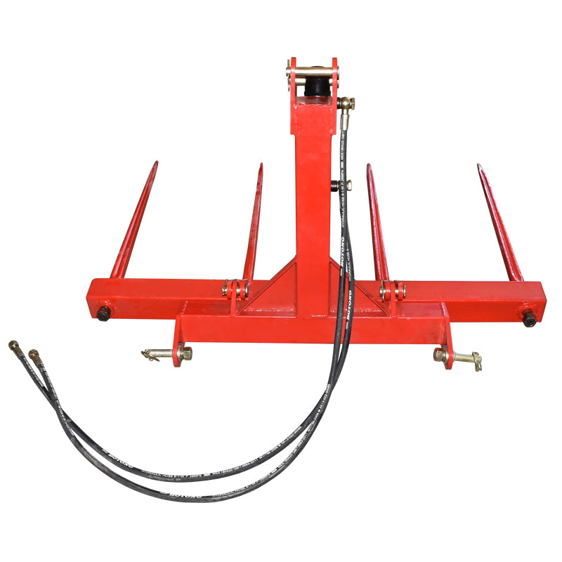 Négytüskés hidraulikus bálavilla 250 kg teherbírással, 800 mm-es tüskével