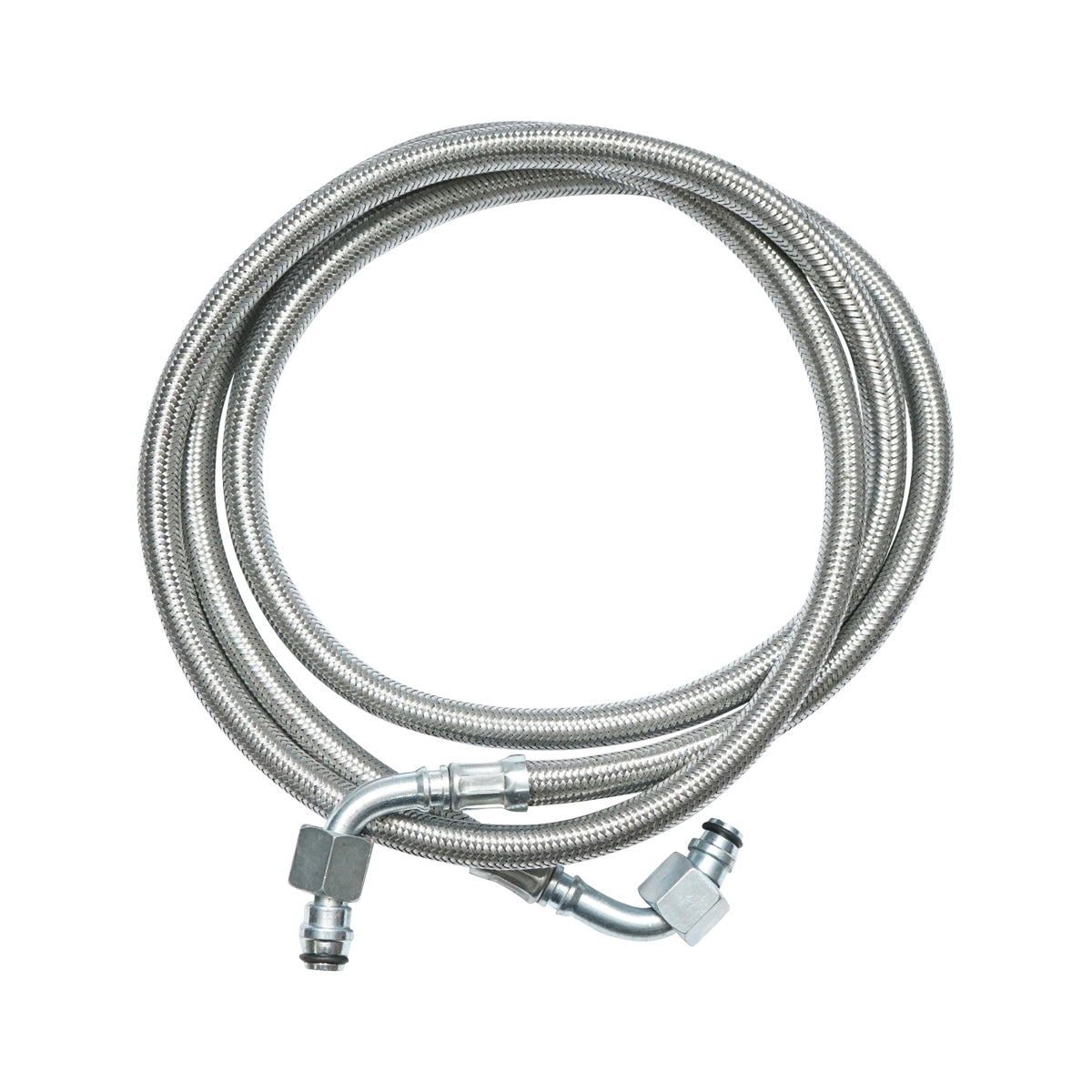 4 darabos hidraulikacső készlet csörlőhöz, erdészeti traktorhoz (hosszak: 500 / 800 / 1300 / 1800 mm)