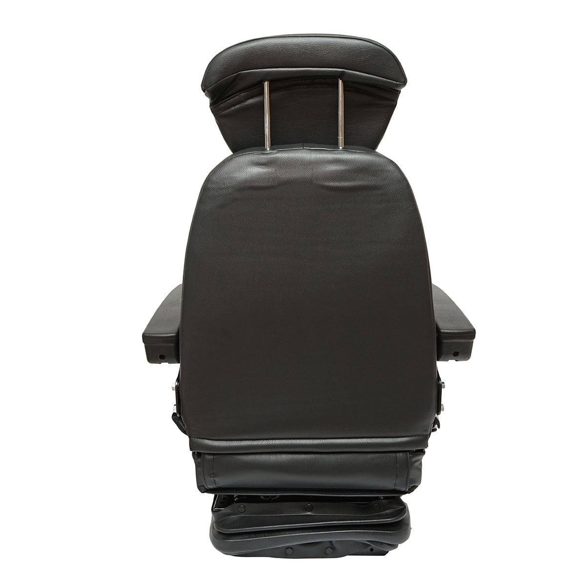 Univerzális állítható traktorülés biztonsági övvel, kartámasszal és mechanikus felfüggesztéssel, mérete: 800x610 mm