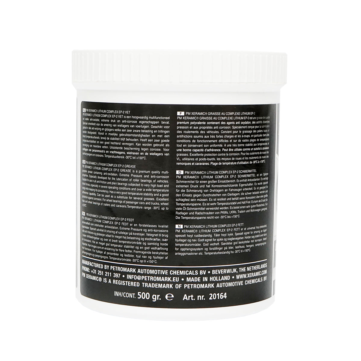 EP-2 komplex lítiumzsír, 500g, Xeramic