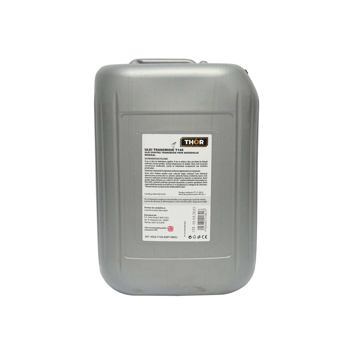 Hajtóműolaj THOR T140, 20L, Valvolina