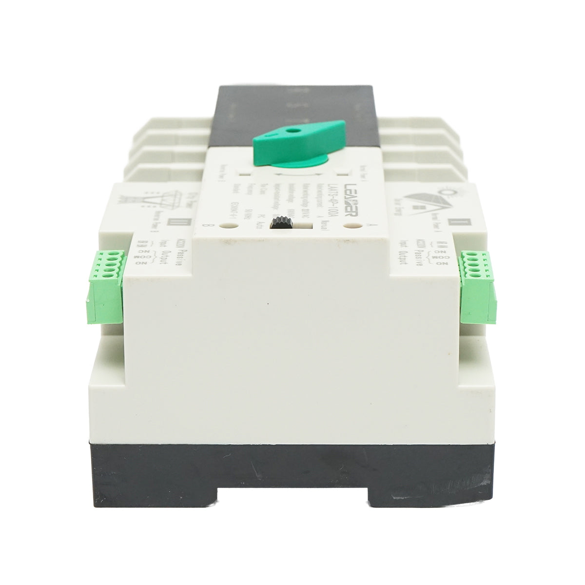 ATS háromfázisú 400V Dual Power kapcsoló, ATS-4P-63A Leader automatikus leválasztó a fotovoltaikus panelekről a hálózatra