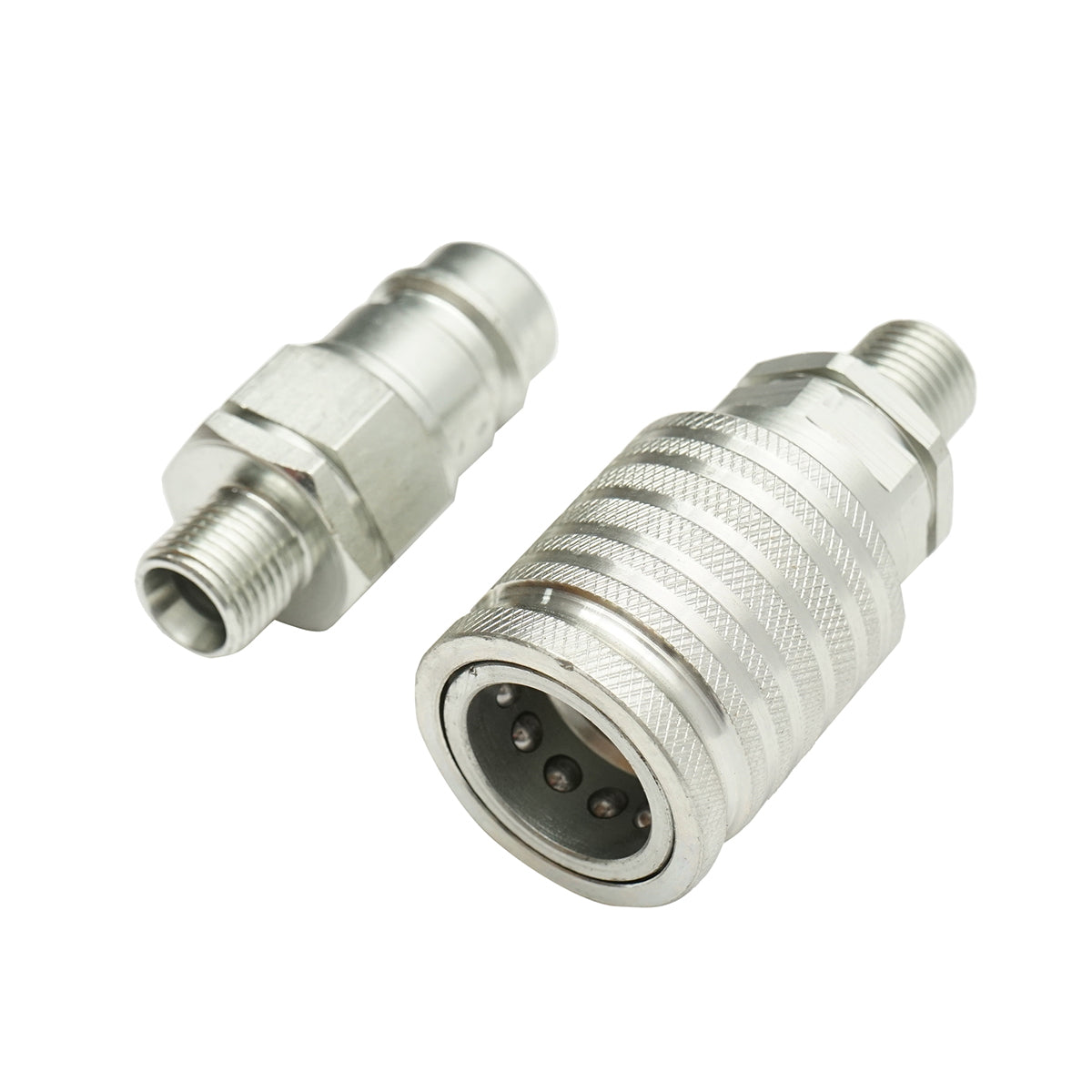 Hidraulikus gyorscsatlakozó pár külső menettel, M16×1.5 mm, Breckner Germany