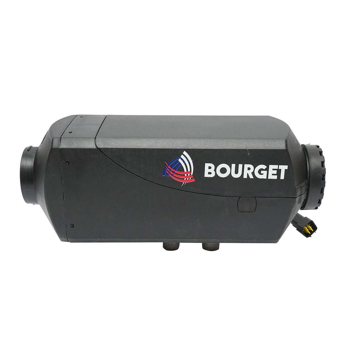 Állóhelyzeti fűtés, gazdaságos sirocou 12–24V, 5KW, LCD kijelzővel és távirányítóval, Bourget, műanyag