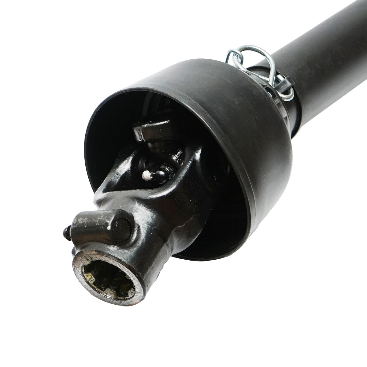 Kardántengely 1400 mm, T2, kereszt 23,8x61,3 mm, háromszög alakú csővel, 1 3/8" Z=6