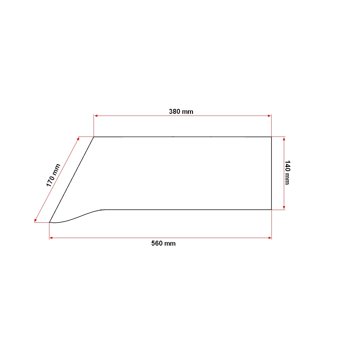 Sorművelő vakcsoroszlya bal oldali, univerzális, ukrán kivitel