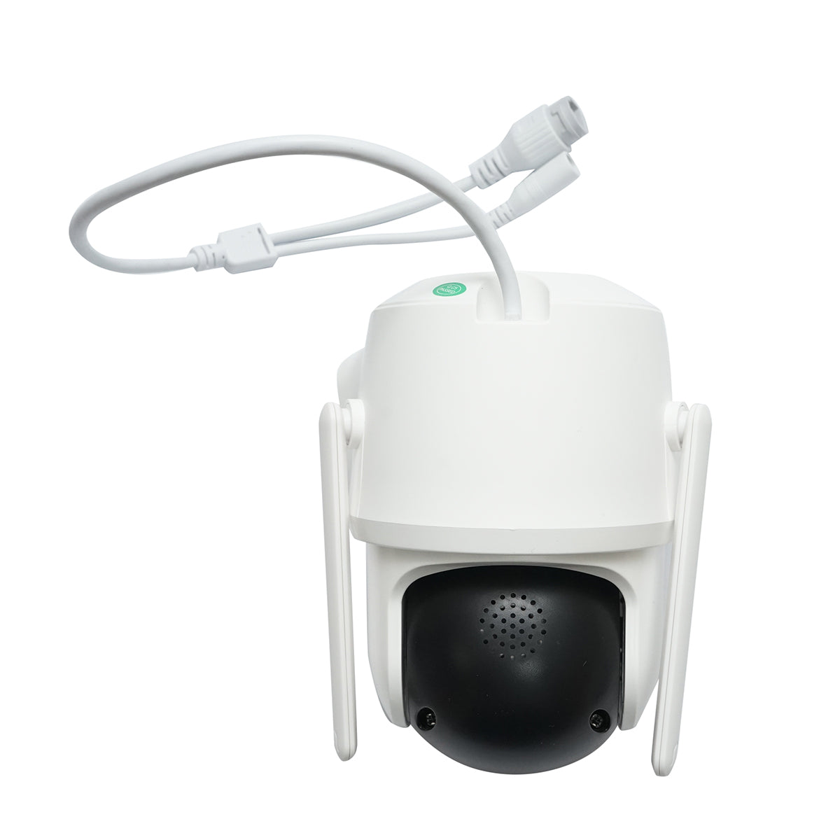 Felügyeleti kamera, 3 lencsével, 3 db 8 MP objektív, dupla CPU vezérlés, P2P WIFI 2.4G, PTZ, mozgásérzékelő, riasztás, éjjellátás, AI emberi jelenlét felismerés, iCSee alkalmazás