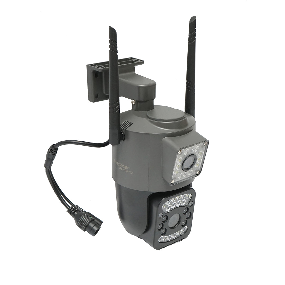 Okos felügyeleti kamera, P2P WIFI 2.4G, mozgásérzékelő, emberi jelenlét felismerés, éjjellátás, PTZ, 355° forgás, V380 Pro alkalmazás