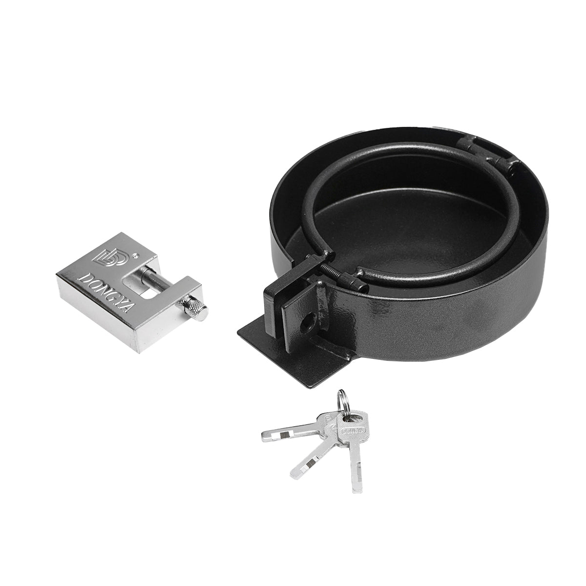 Üzemanyaglopás-gátló, 110 mm átmérőjű tankszájhoz, lakattal zárható fedéllel