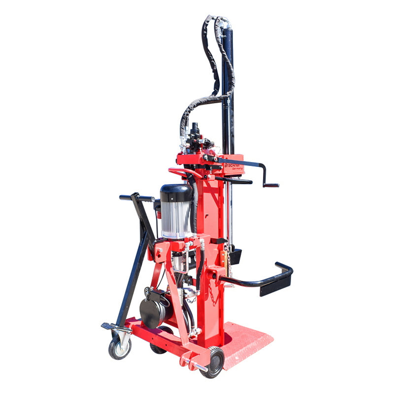 Függőleges rönkhasító, 20 tonnás, 380 V, 5,5 kW, Breckner Germany