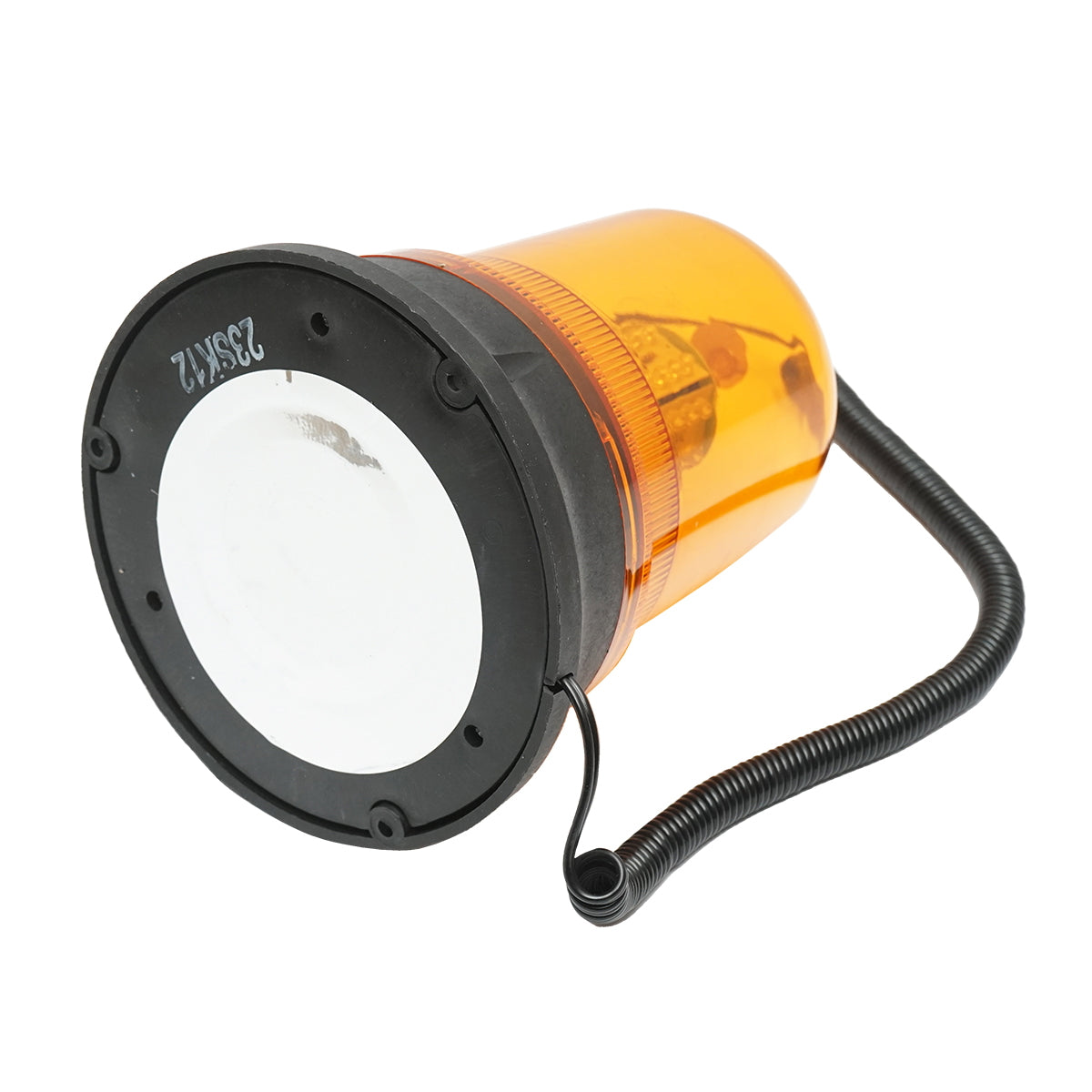 LED villogó, 24V, mágneses talppal, szivargyújtós csatlakozóval