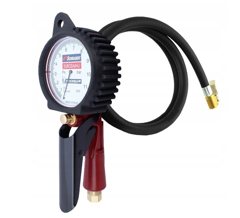 PROFESSZIONÁLIS KERÉKFÚJÓ PISZTOLY SCHRADER MICHELIN EURODAINU 0-11BAR