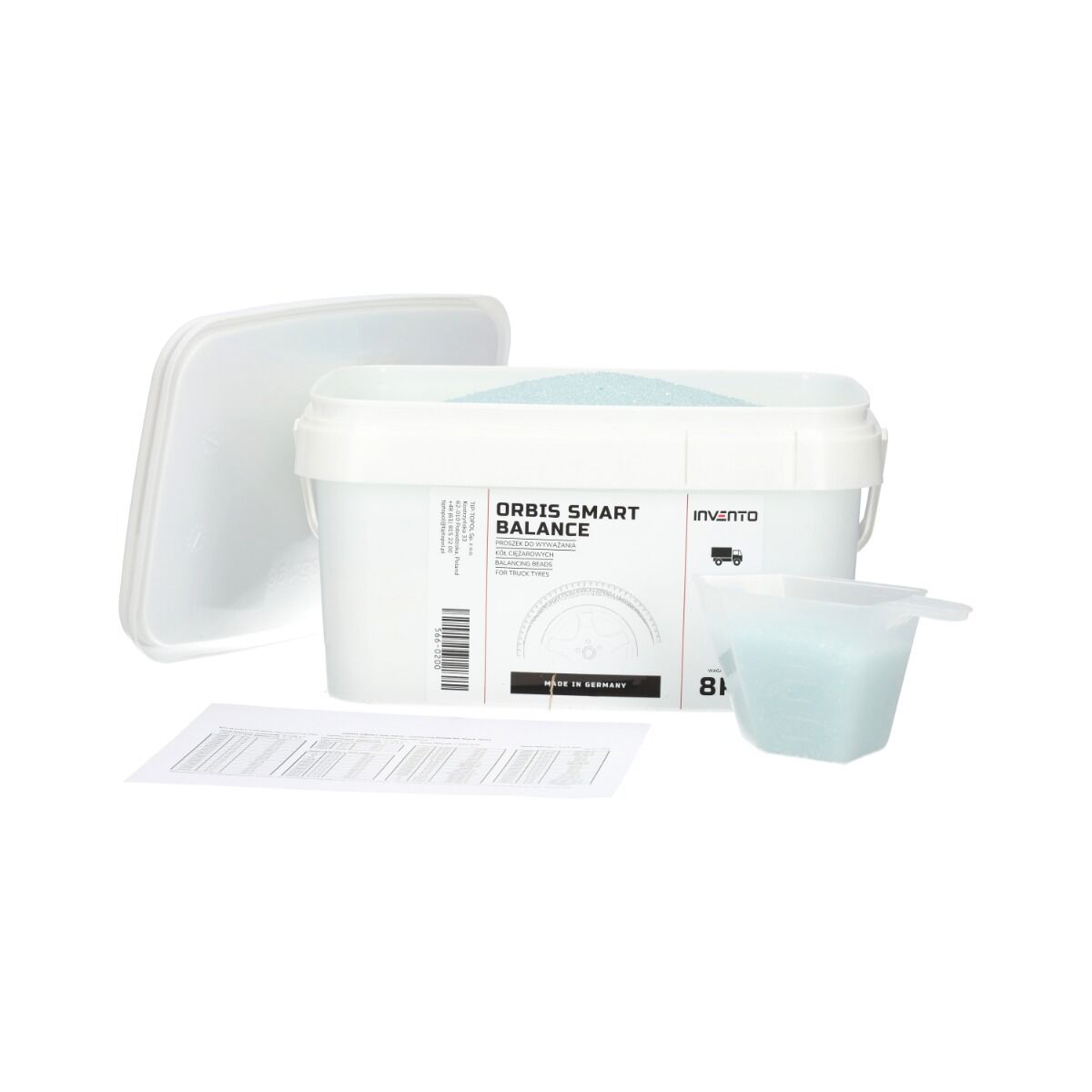 KERÉKKIEGYENSÚLYOZÓ GRANULÁTUM TEHERAUTÓKHOZ 8 KG