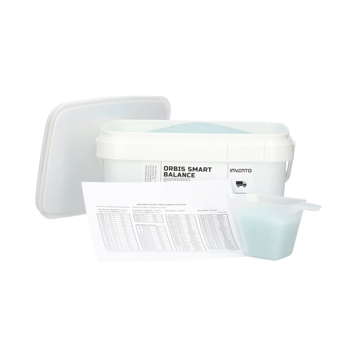 KERÉKKIEGYENSÚLYOZÓ GRANULÁTUM TEHERAUTÓKHOZ 8 KG