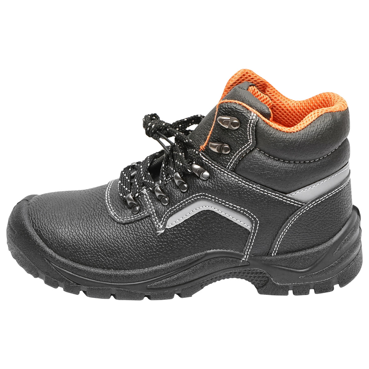 Munkavédelmi bakancs, 44-es méret, acél lábujjvédővel és talplemezzel, típus: 5015