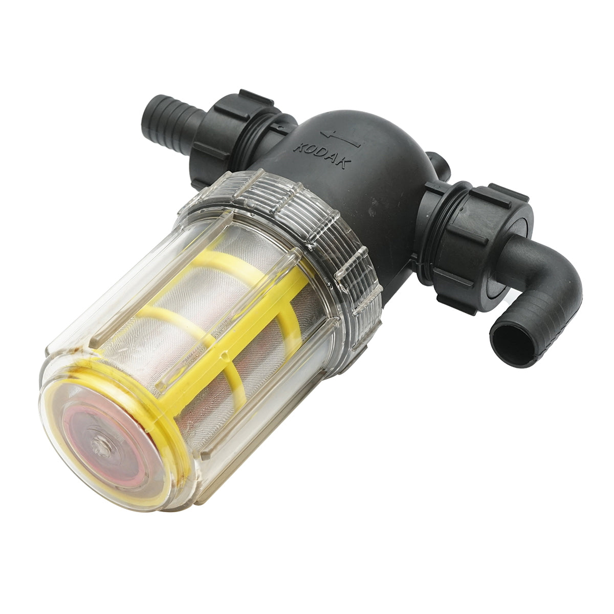 Átlátszó szűrő membránszivattyúhoz, Ø25, permetezőgéphez