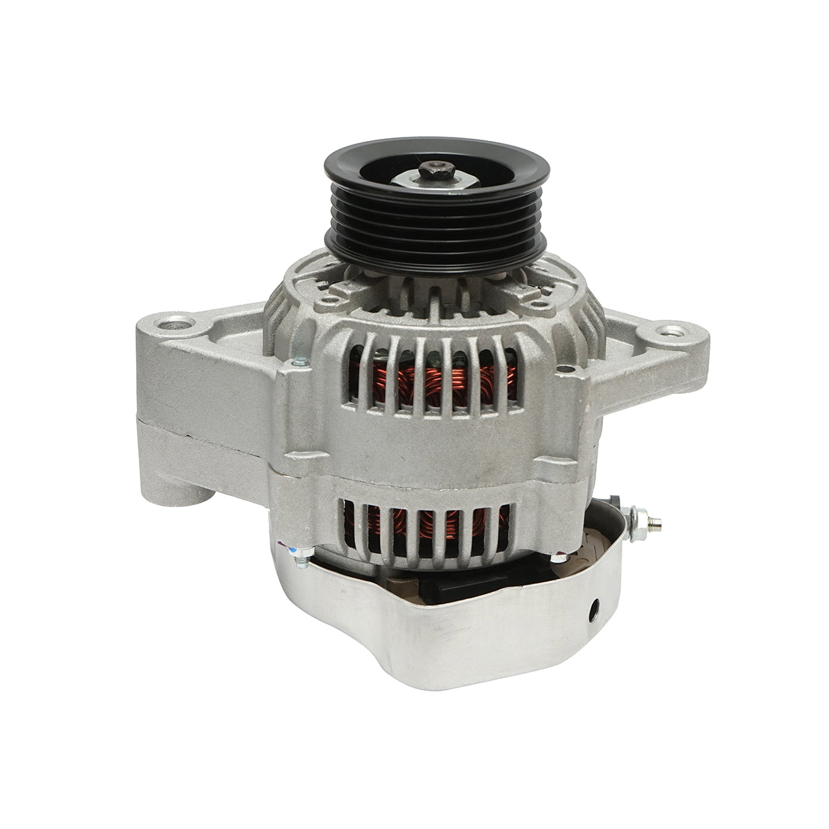 Alternátor 12V/45A John Deere-hez, OEM kódok: RE70268, RE72916, RE729161, TY25240, 12353N