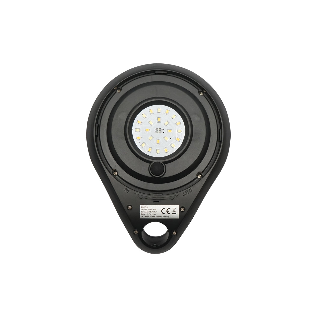 Kerti napelemes LED lámpa, 11W, 1W napelemmel és 3.7V akkumulátorral, IP54, Breckner Germany