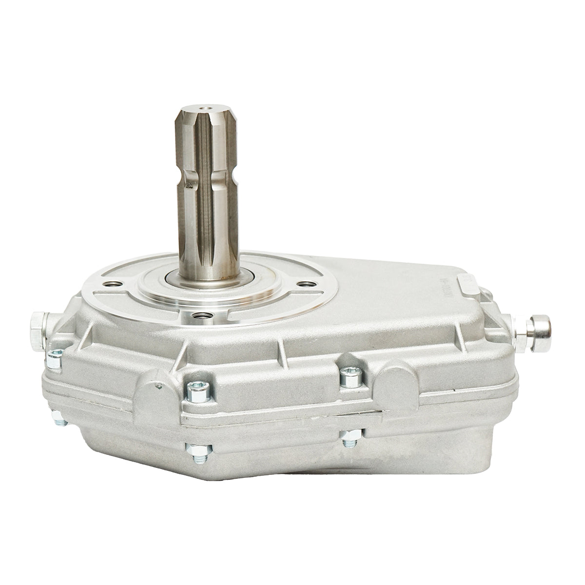 Fordulatszám-növelő alumíniumból, KM7001, apa típus, szabványos traktor tengelyprofilhoz, Z=6, 1 3/8", DIN 9611