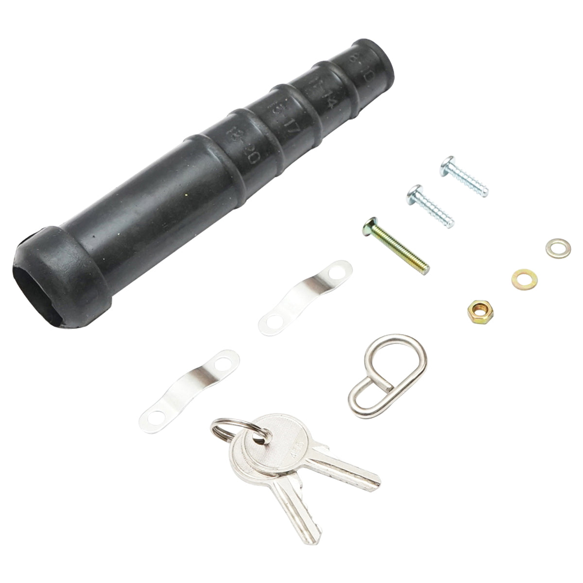 Ipari távirányító, 4 vezérléssel és főkapcsolóval kulcsos kivitelben, 12V, Breckner Germany