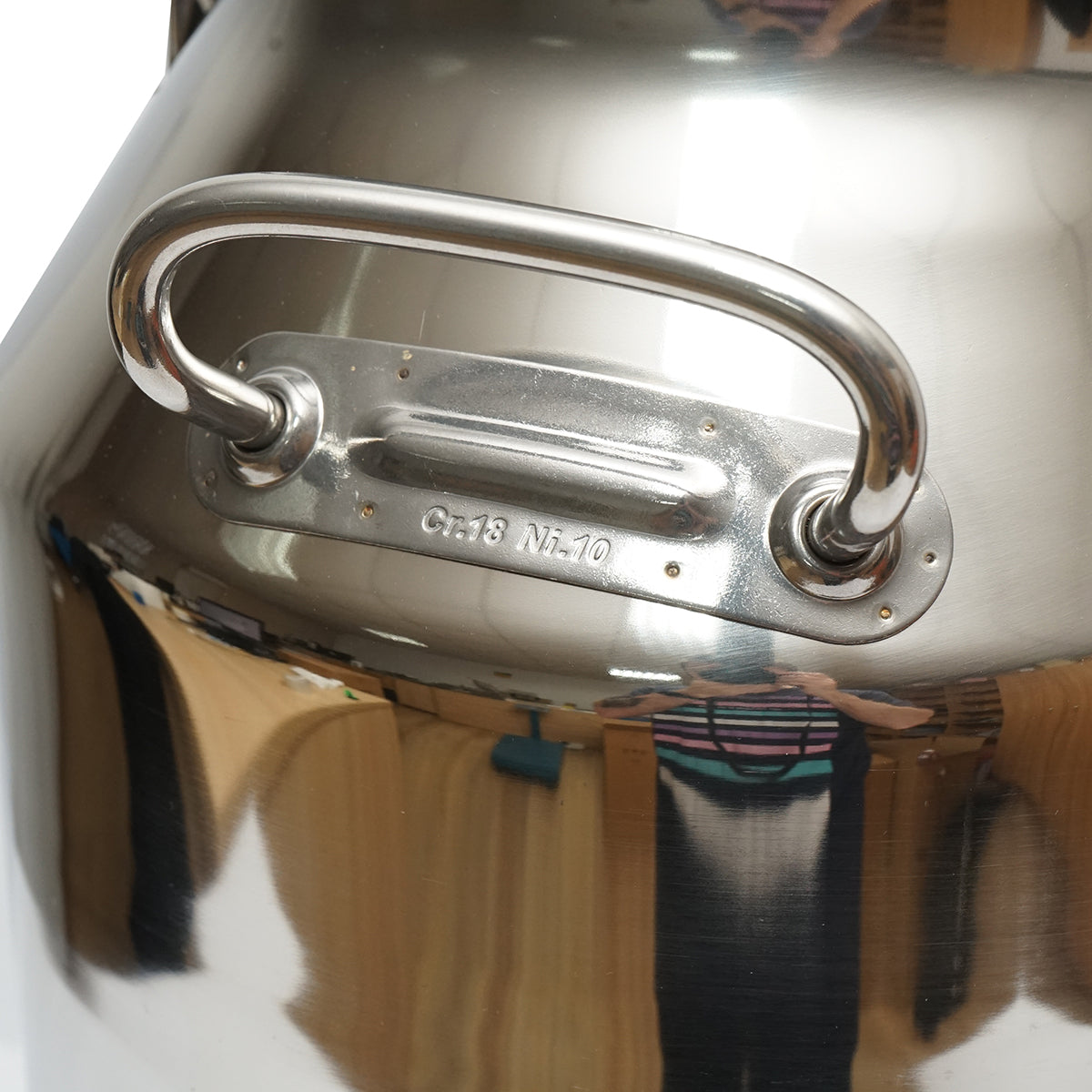 Rozsdamentes acél tejtartály fedéllel, 40 L, tehénfejő géphez, Breckner Germany