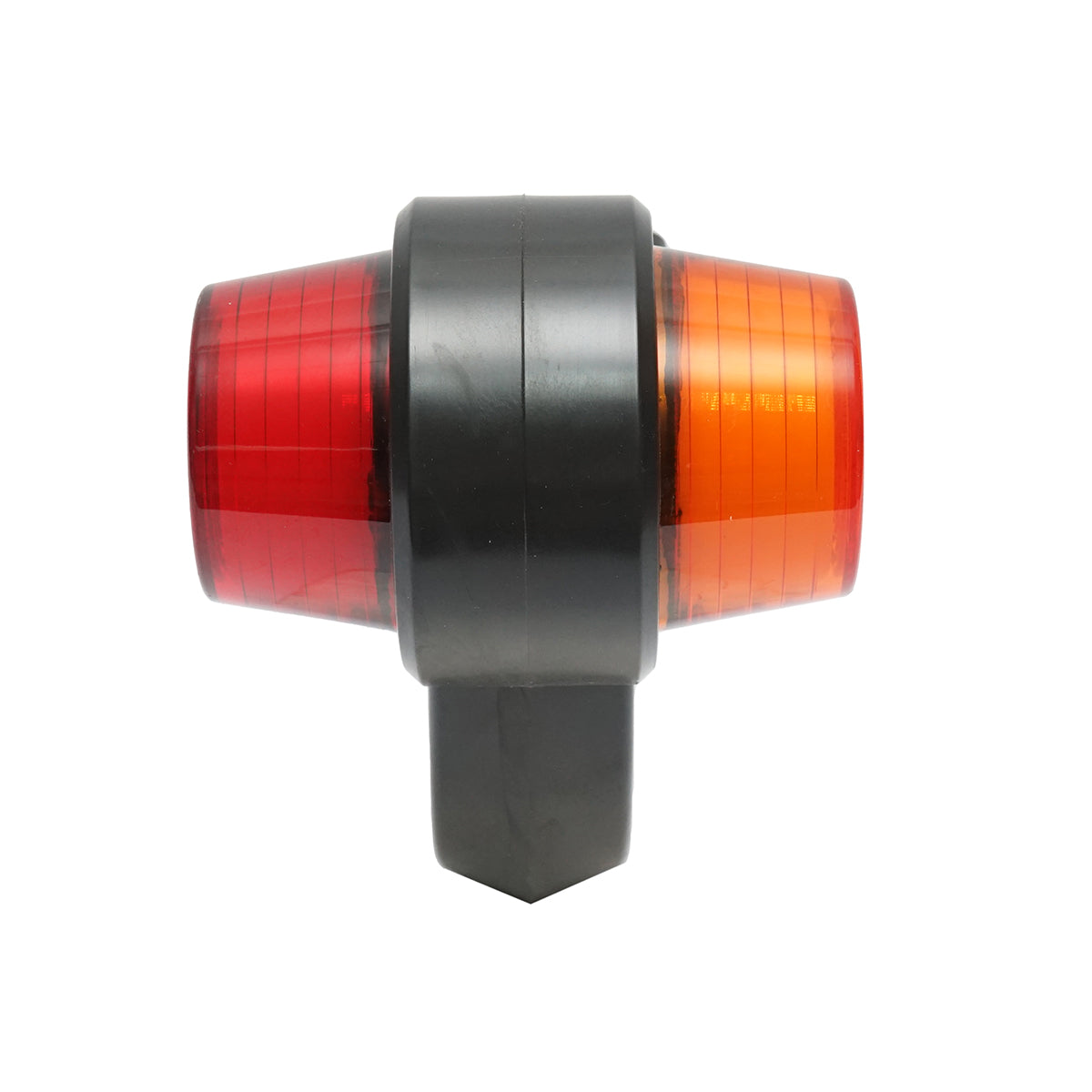 Oldalsó LED helyzetjelző lámpaszett, karral, 12–24V, sárga-piros, FR0158, Breckner Germany