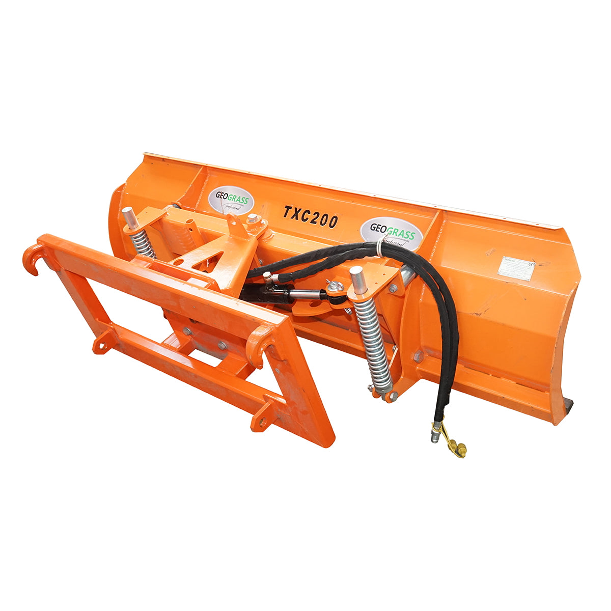 Hidraulikus hótolólap traktorhoz, homlokrakodóra, 2000 mm szélesség, EURO felfogatással, 200 kg