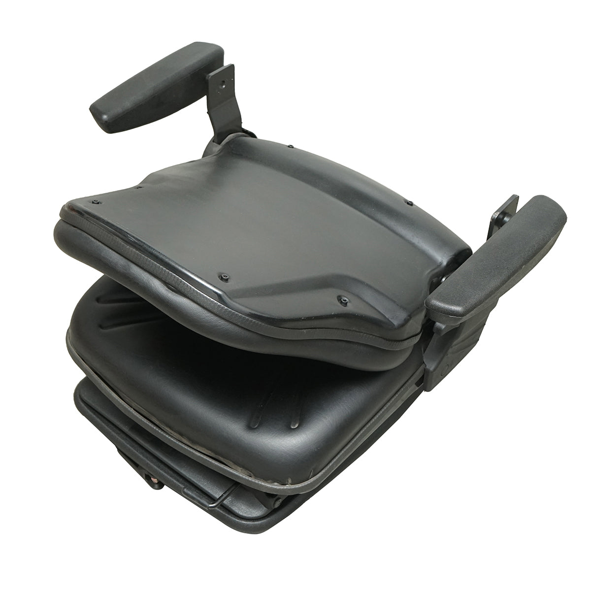 Univerzális ülés biztonsági övvel, kartámasszal és mechanikus felfüggesztéssel traktorhoz és ipari gépekhez, targoncához