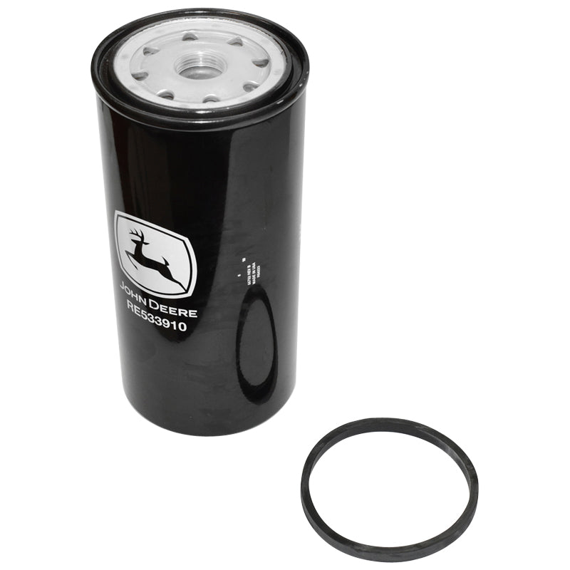 Üzemanyagszűrő Ø 110 mm, magasság: 240 mm, menet: 1-1/4", John Deere-hez, OEM kód: RE533910