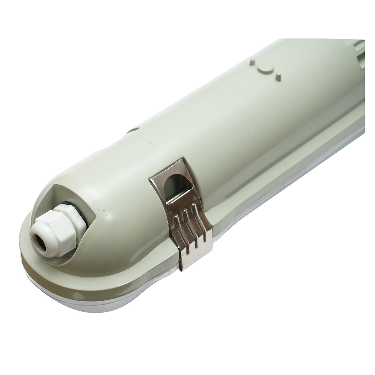 LED világítótest fluoreszkáló csőhöz, 1x58W, 220V, 1560x80x90 mm, IP65, Breckner Germany