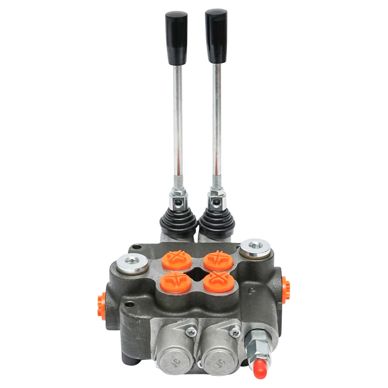 Hidraulikus osztómű 2 karral, M22x1.5 csatlakozással, 80 l/perc átfolyással Erdei traktorhoz Breckner Germany gyártmány