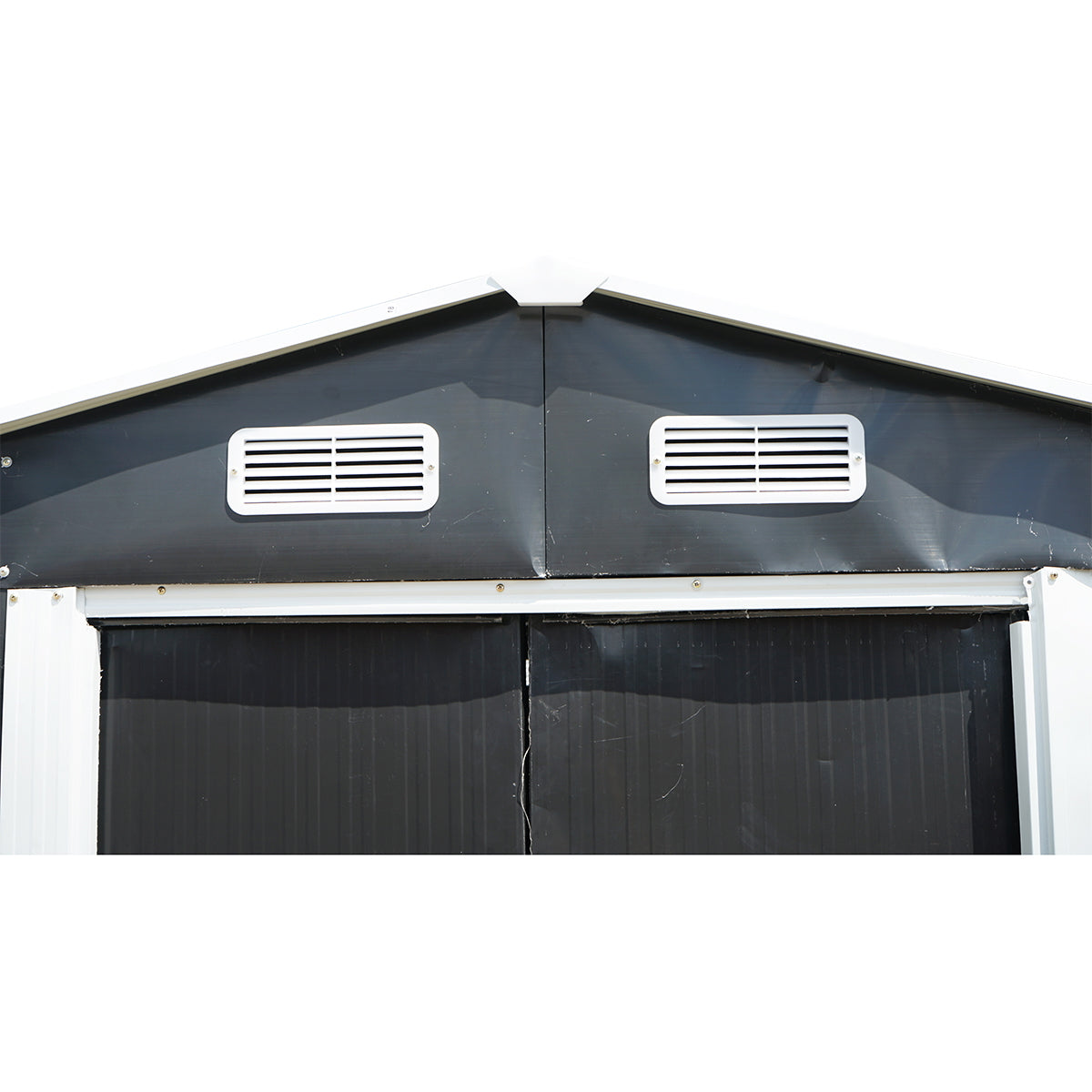 Fém kerti tároló, 389x260x212 cm