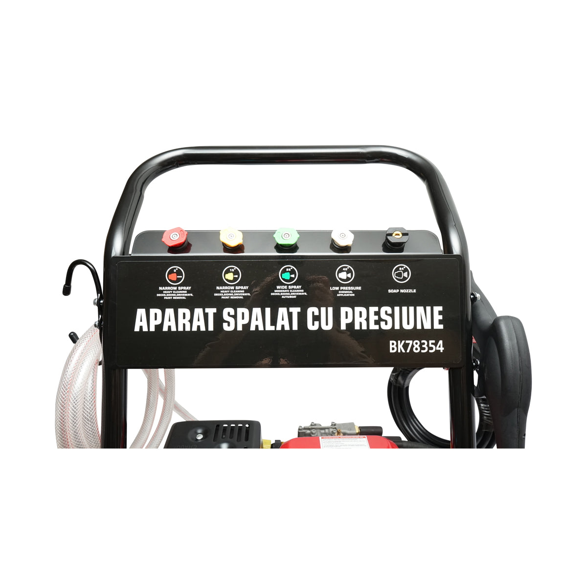 Magasnyomású mosó 7.5CP 18 Mpa, tömlővel és szórópisztollyal, Breckner Germany