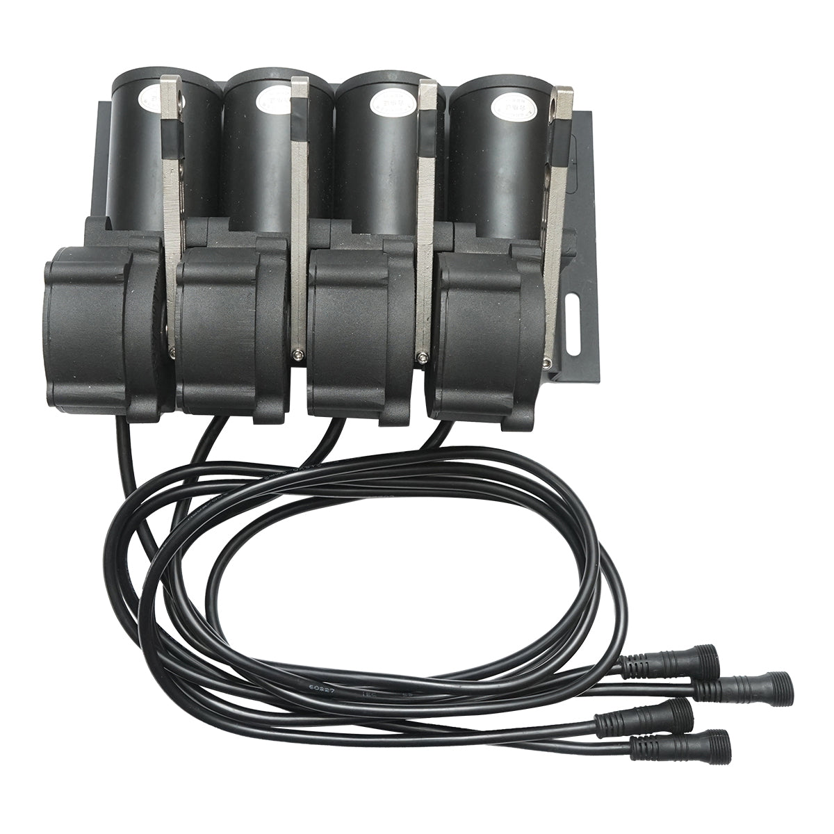 Vezeték nélküli ipari távirányító, 4 vezérléssel, DC 24V, IP65, hatótáv: 1000 m, Breckner Germany