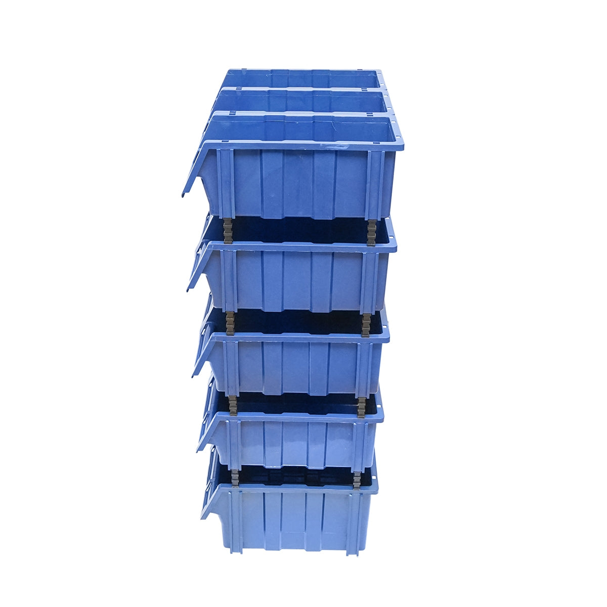 ÁLLVÁNY 13 TÁROLÓ DOBOZZAL, KÉK MŰANYAG DOBOZOK, 510X400X1000MM