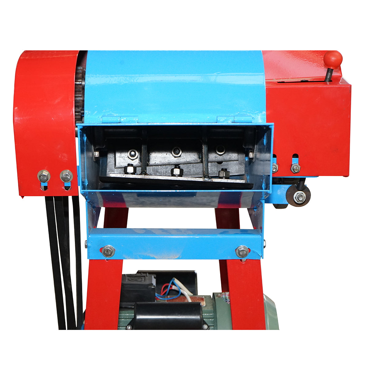 ELEKTROMOS MORZSOLÓ ÁLLÍTHATÓ SEBESSÉGGEL LUCERNÁHOZ, KUKORICASZÁRHOZ, BÚZÁHOZ, NAPRAFORGÓHOZ 2,2 KW/220 V, 3 LE