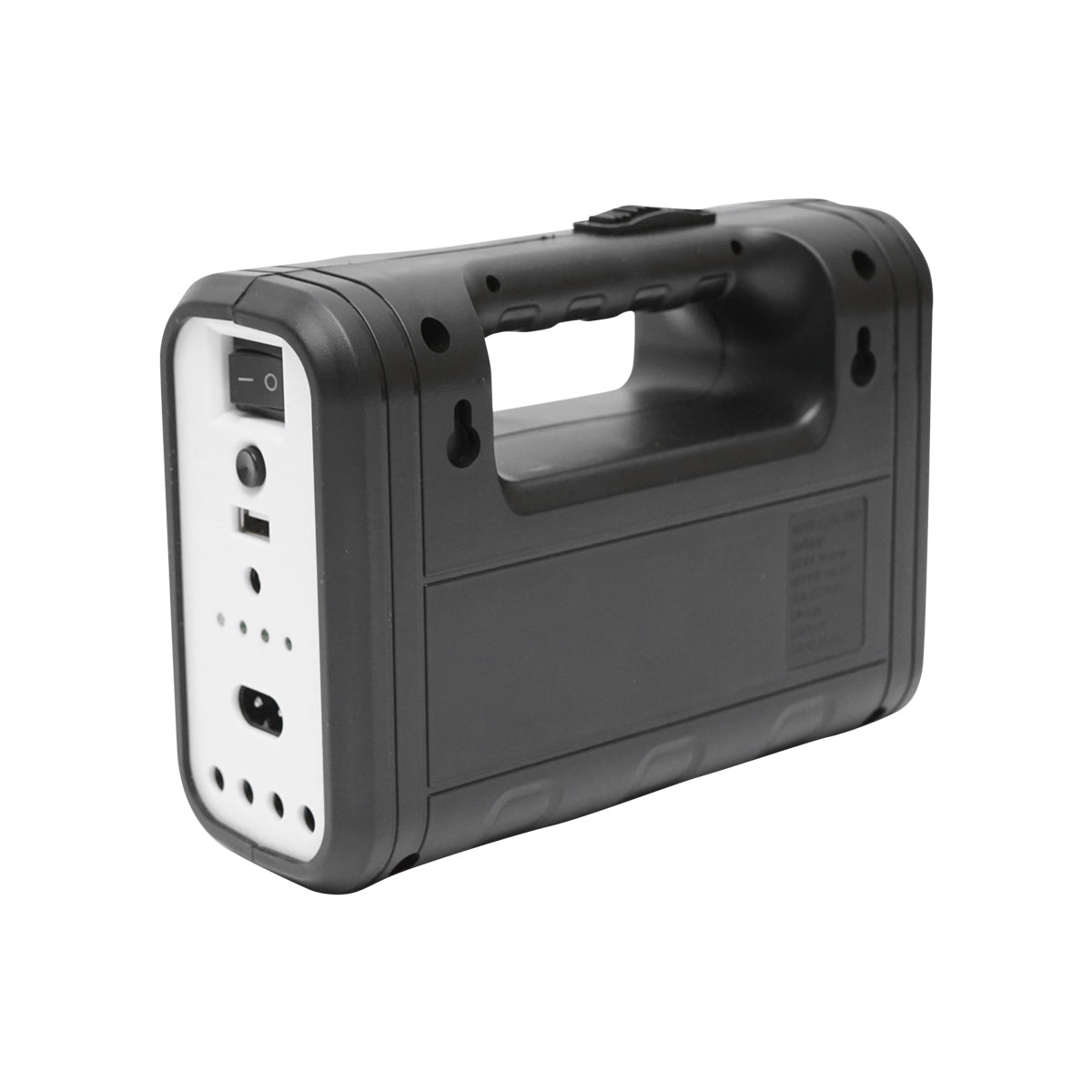 Hordozható LED világítási készlet 3 izzóval/projektorral, napelemmel és 6V, 4.5Ah akkumulátorral, horgászathoz, kempingezéshez, GD-8017