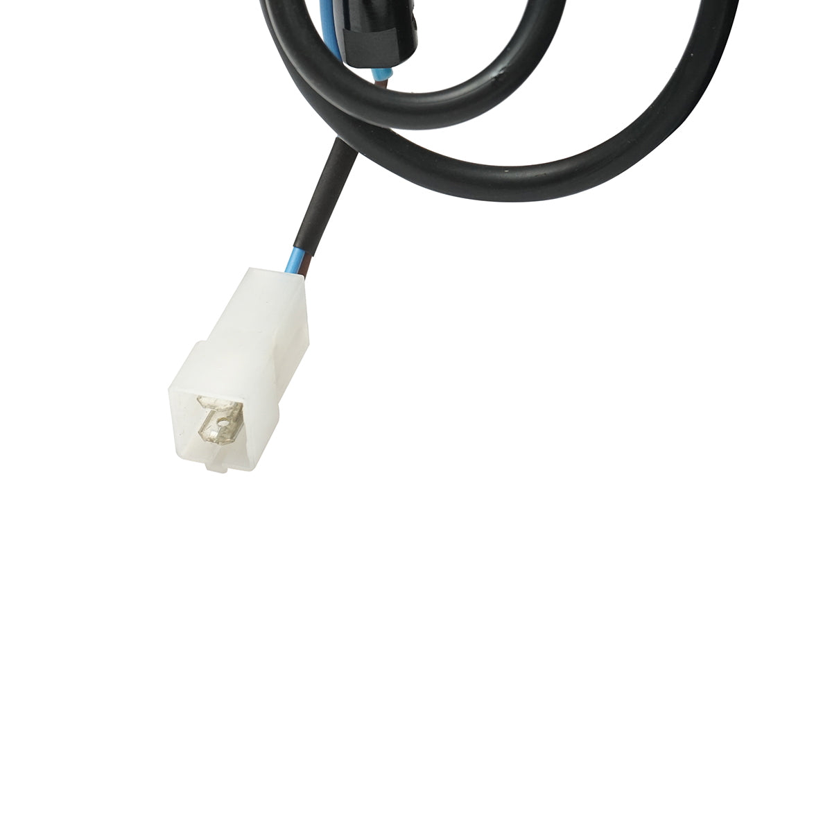 Fekete traktorülés, állítható, kartámasszal, fejtámlával és légpárnás felfüggesztéssel (12–24 V)