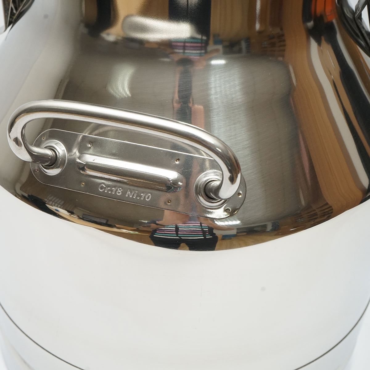 Rozsdamentes acél tejtartály fedéllel, 20 L, tehénfejő géphez, Breckner Germany