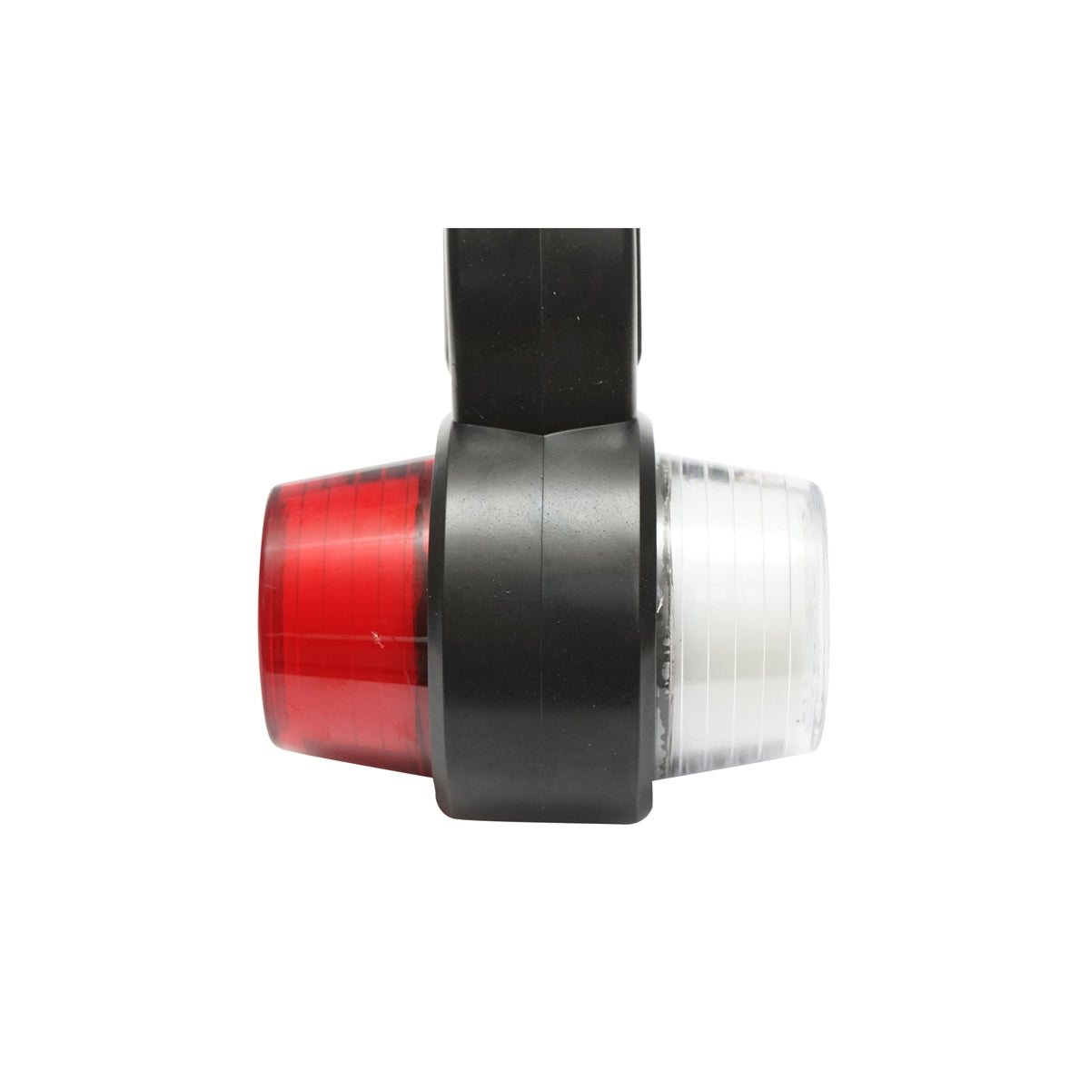 Oldalsó LED-NEON helyzetjelző lámpaszett, karral, 12–24V, piros/fehér, FR0148R/W, Breckner Germany