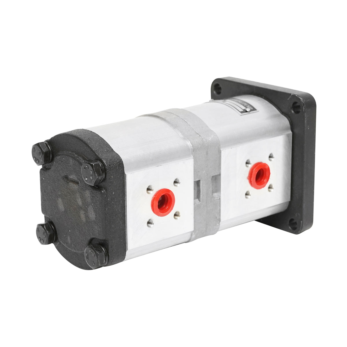 Kettős hidraulikaszivattyú, bal oldali szívás, 22+14 cm³, New Holland, Case IH gépekhez, OEM kód: 47129338