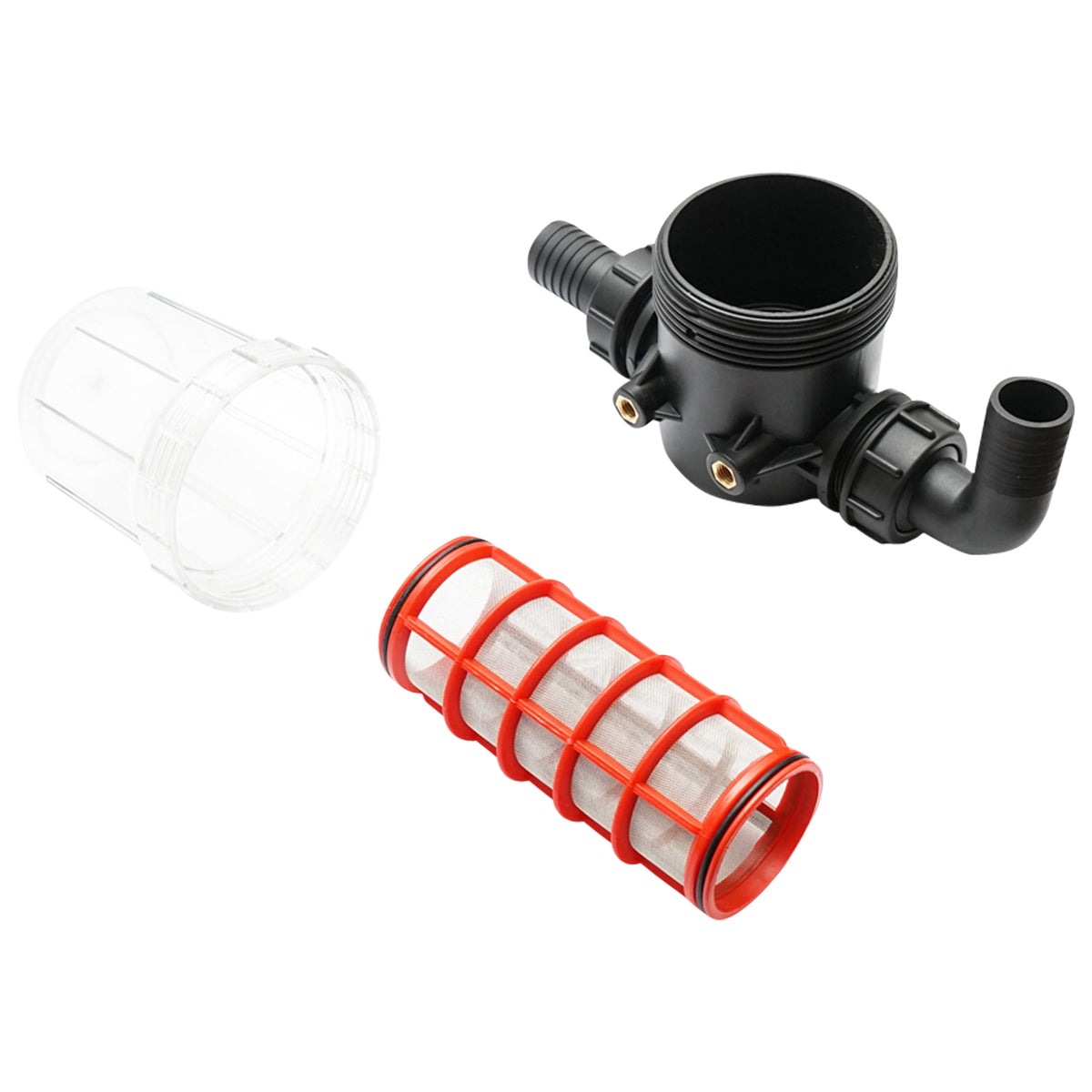 Átlátszó szűrő membránszivattyúhoz, Ø32, permetezőgéphez